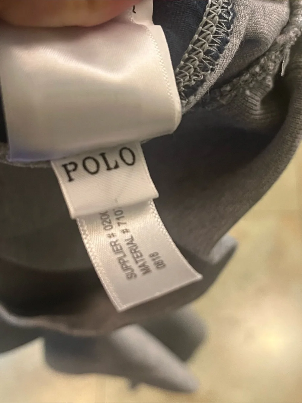 Polo Ralph Lauren Men’s Double Knit Tech 1/4 Zip Pullover Sweater Pockets Gray M